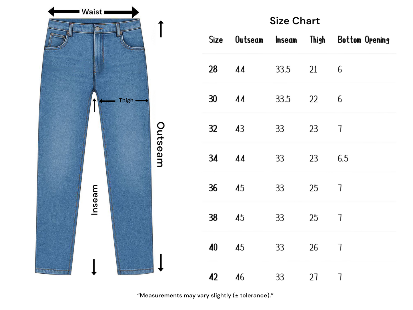 M8 Melbourne Men's Slim Straight Comfort Denim Mid Blue