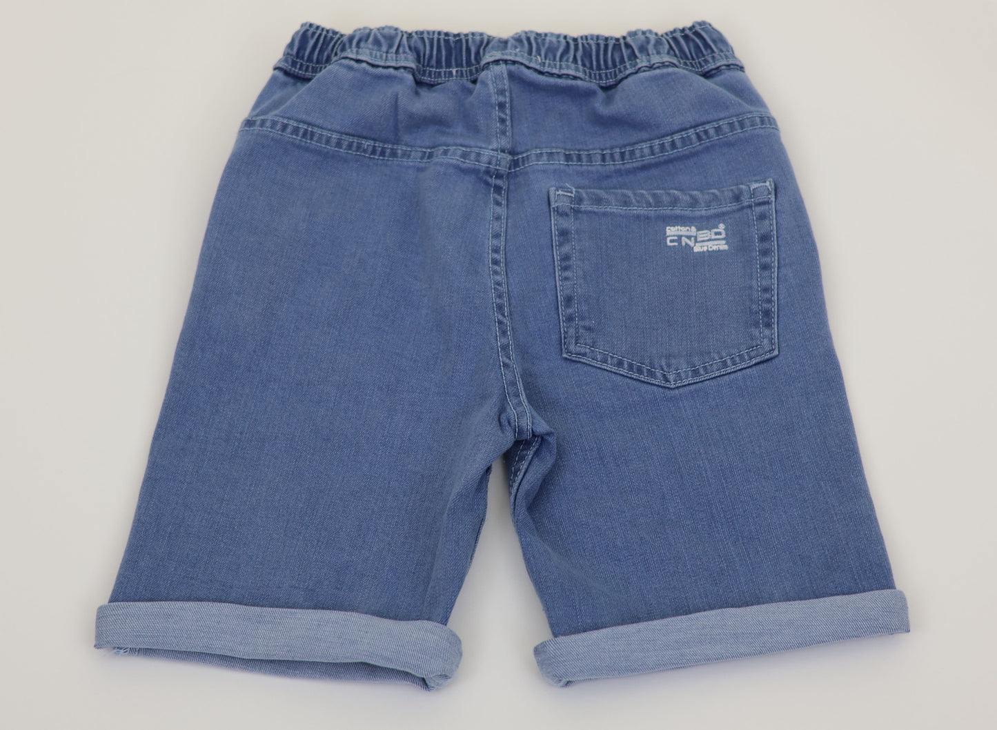 K1 Melbourne Kids Denim Shorts Lt Blue