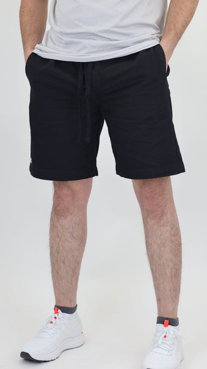 M1 Melbourne Unisex Shorts Black Over Dyed