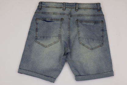 RF 767 Lt Blue Unisex Denim Short