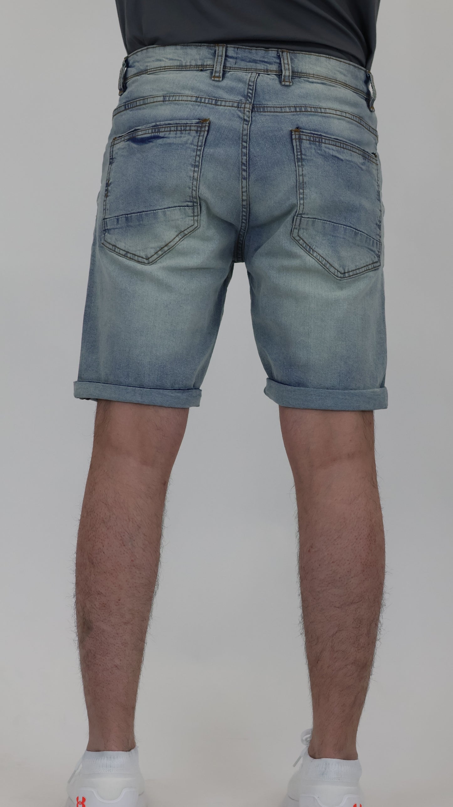 RF 767 Lt Blue Unisex Denim Short