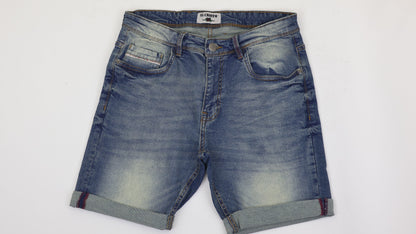 RF 767 Mid Blue Unisex Denim Short