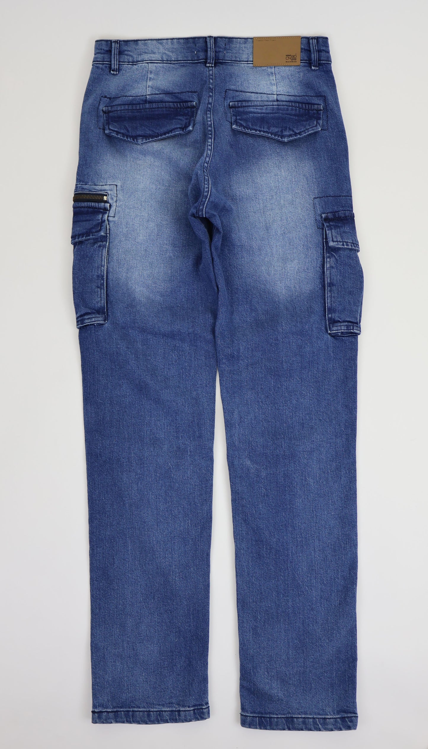 M7 Melbourne Men's Baggy Cargo Rigid Denim