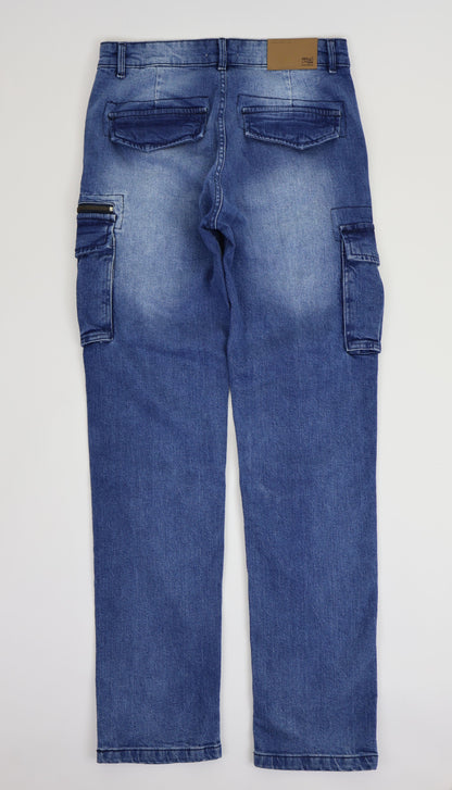 M7 Melbourne Men's Baggy Cargo Rigid Denim