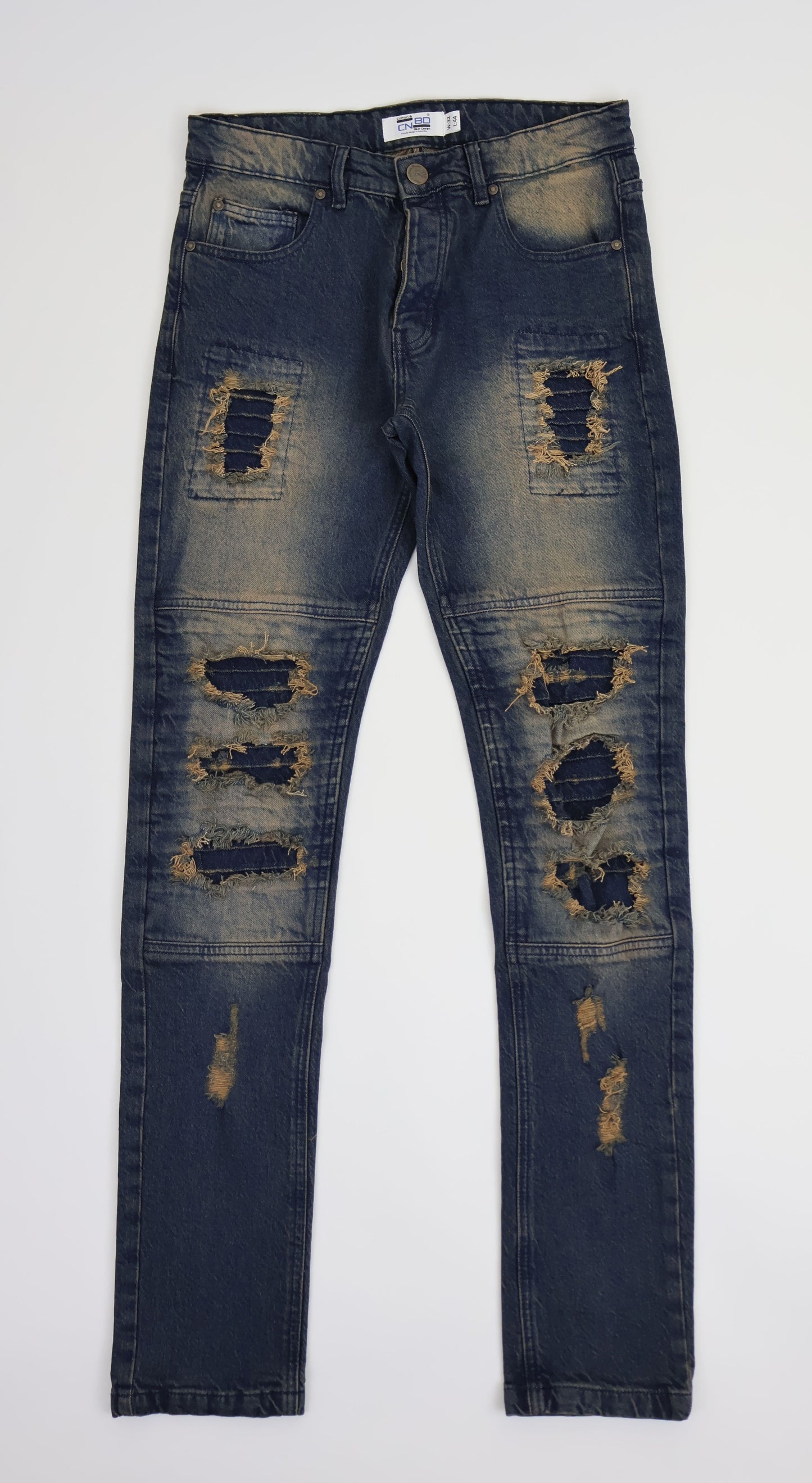 M14 Melbourne Street Jeans Comfort Stretch Dirty Blue