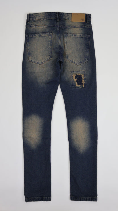 M14 Melbourne Street Jeans Comfort Stretch Dirty Blue