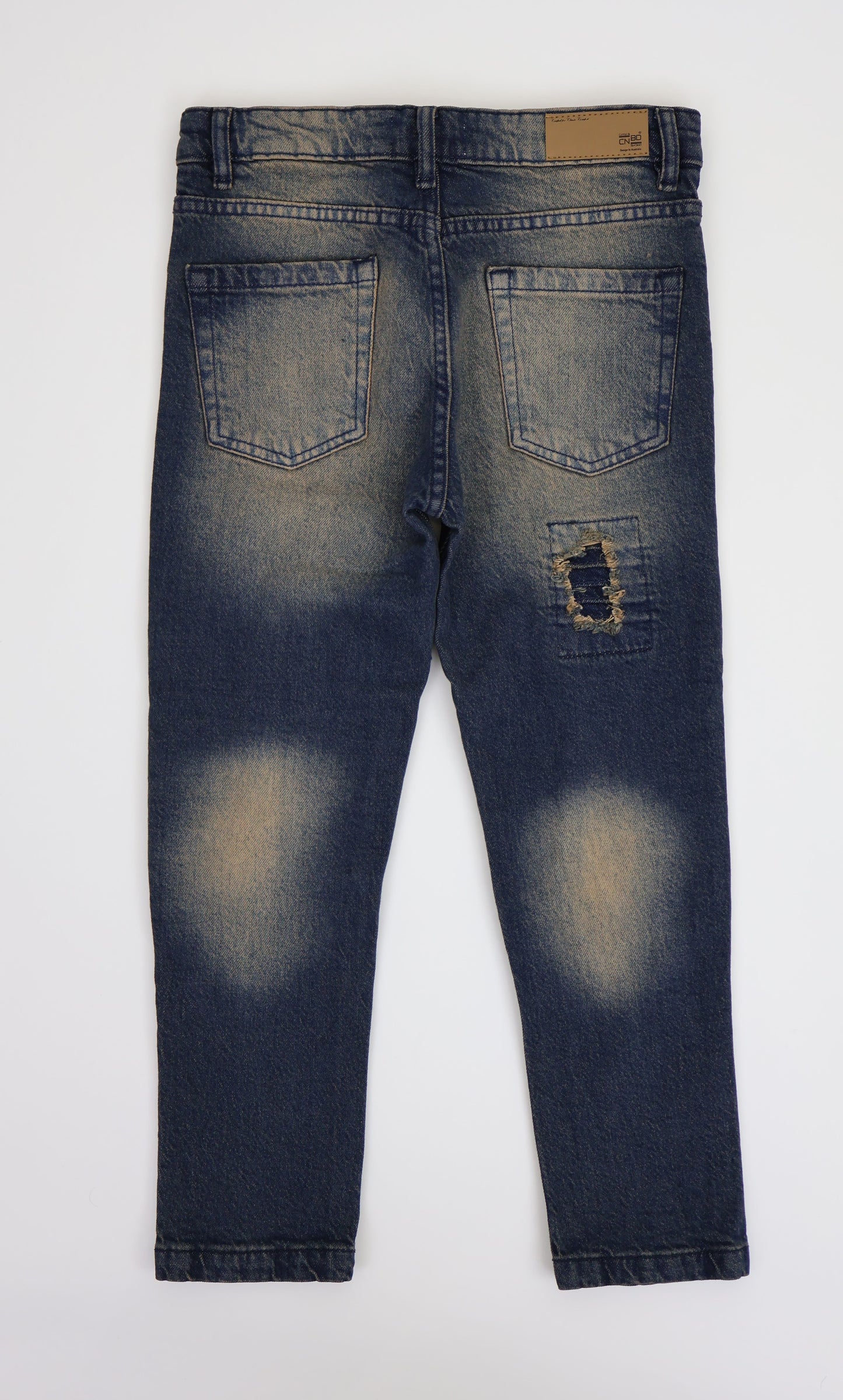 K27 Melbourne Junior Street Jeans Comfort Stretch Dirty Blue