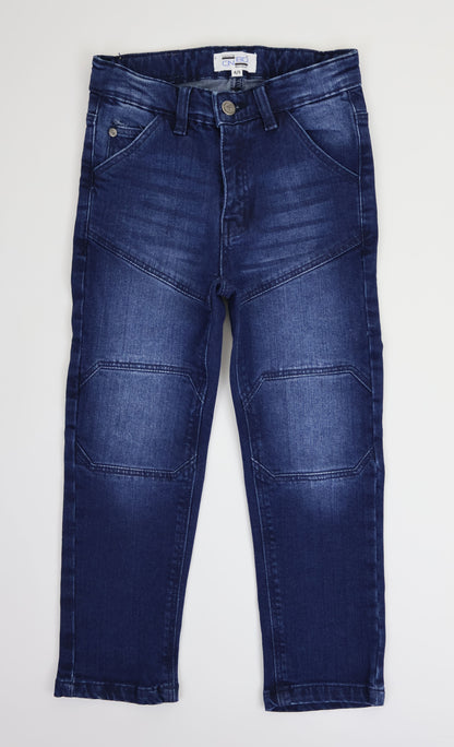 K29 Kids’ Dark Blue Cut & Sew Signature Denim Pants