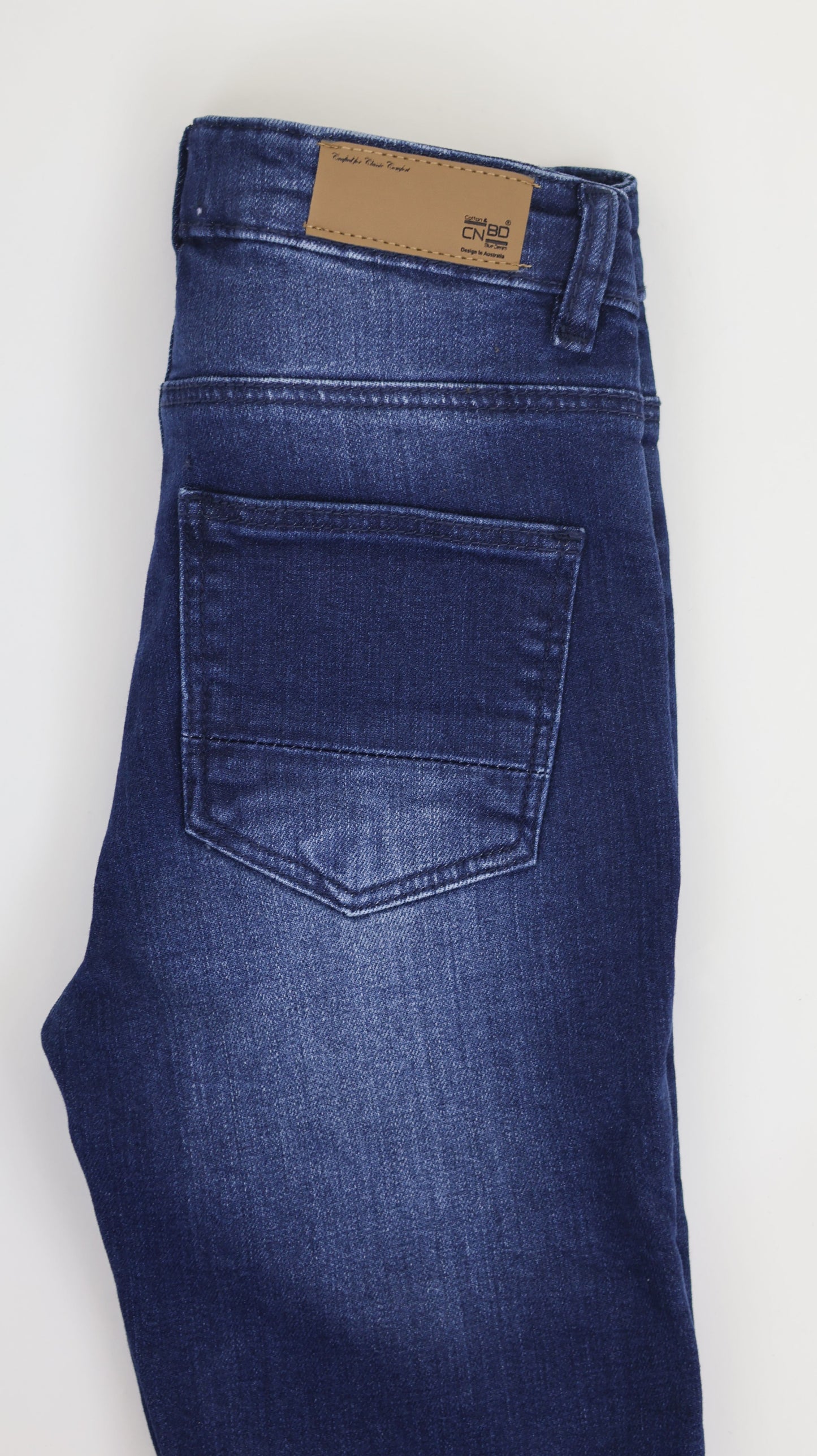 K29 Kids’ Dark Blue Cut & Sew Signature Denim Pants