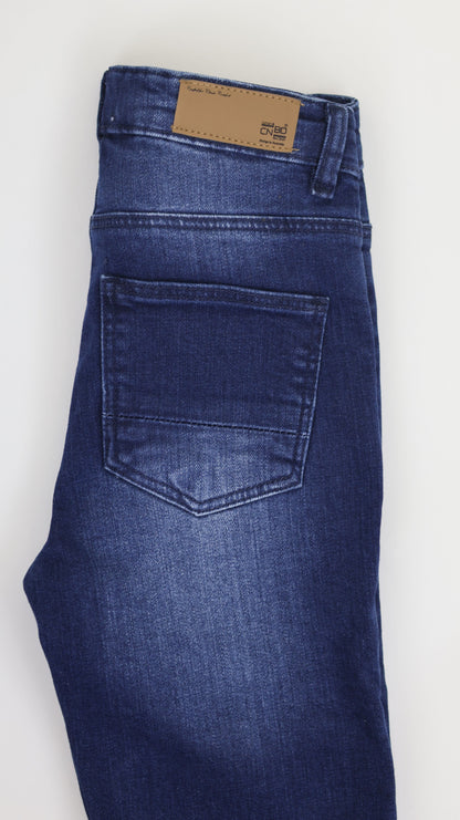 K29 Kids’ Dark Blue Cut & Sew Signature Denim Pants