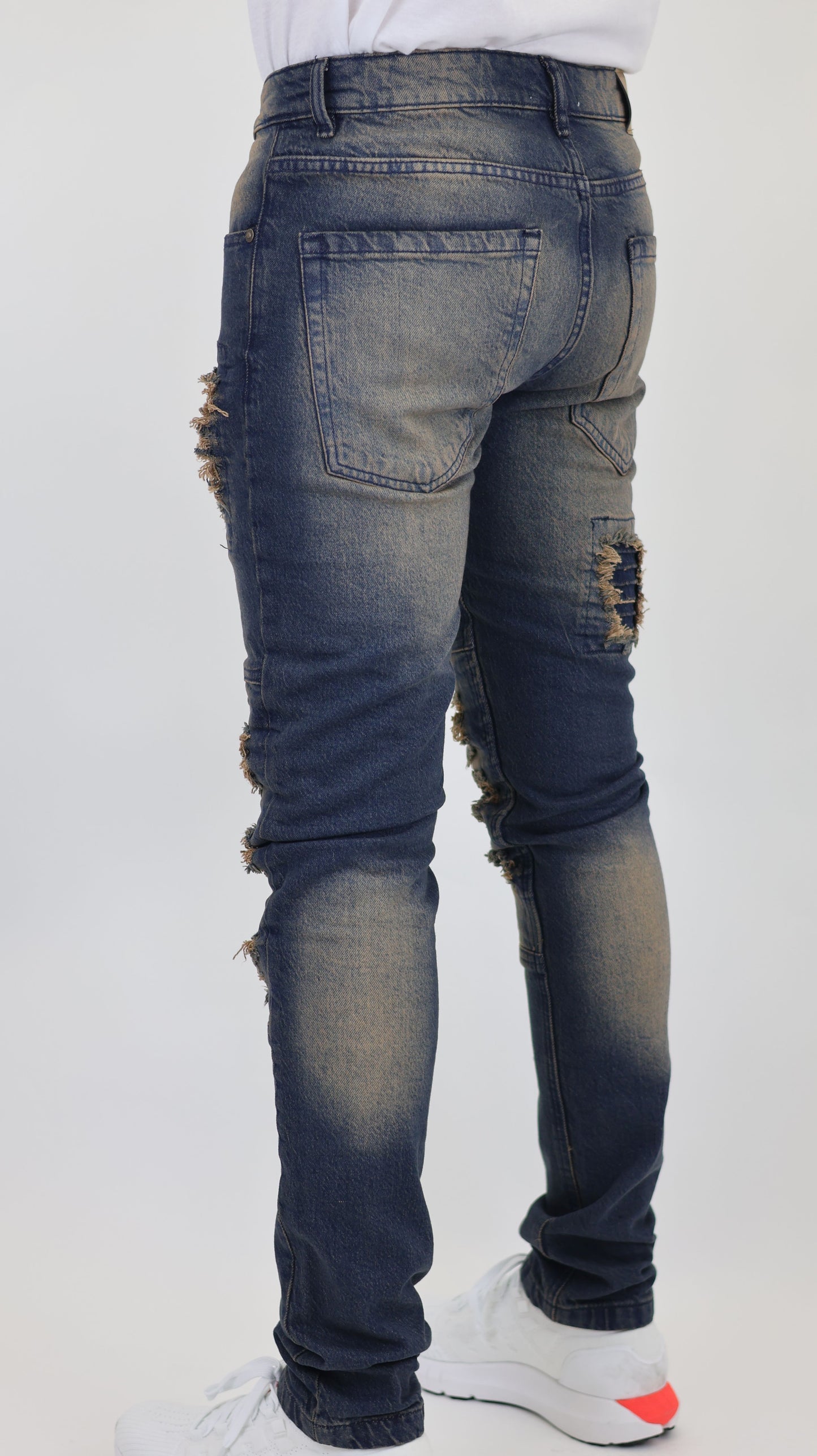 M14 Melbourne Street Jeans Comfort Stretch Dirty Blue