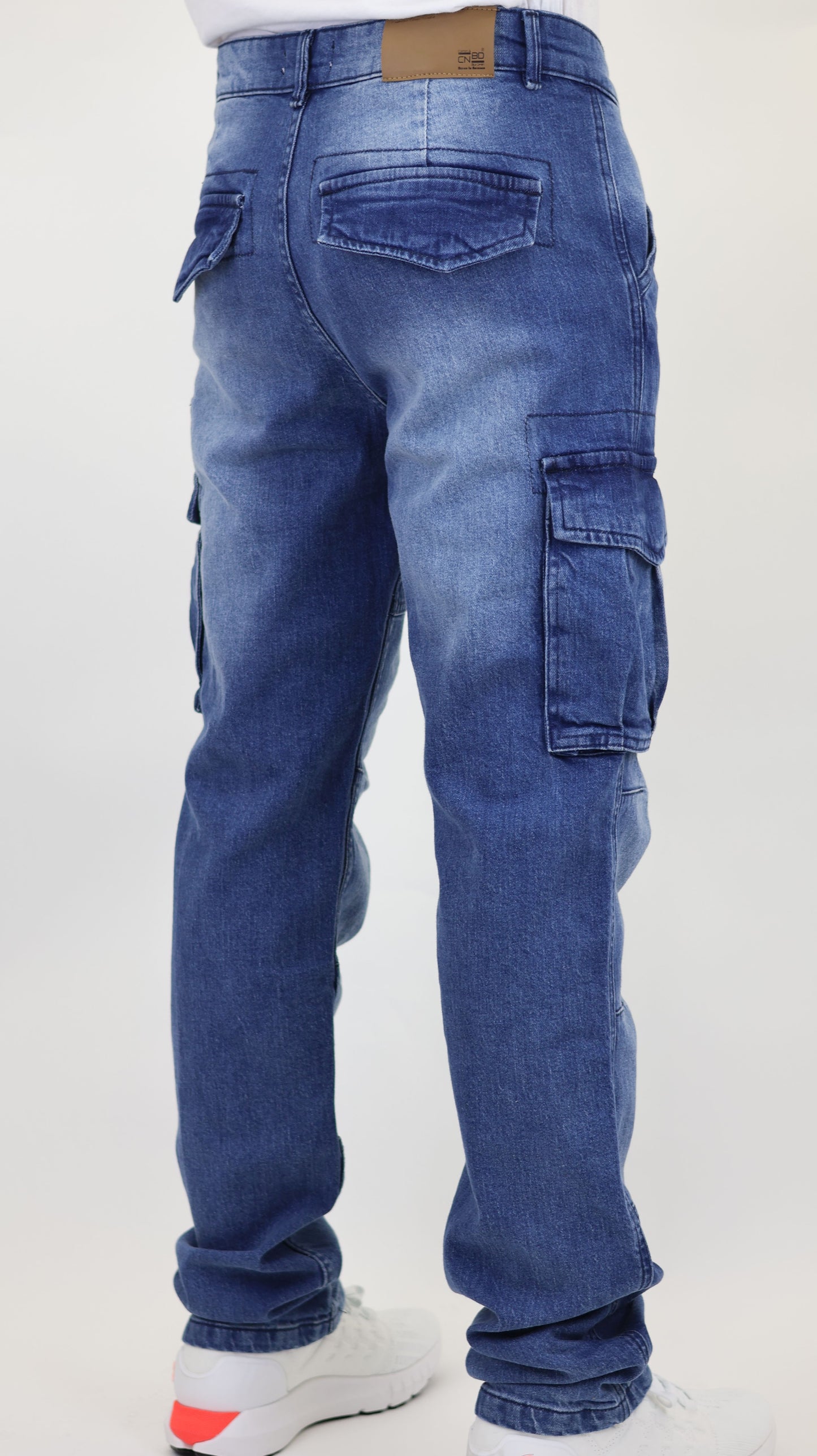 M7 Melbourne Men's Baggy Cargo Rigid Denim