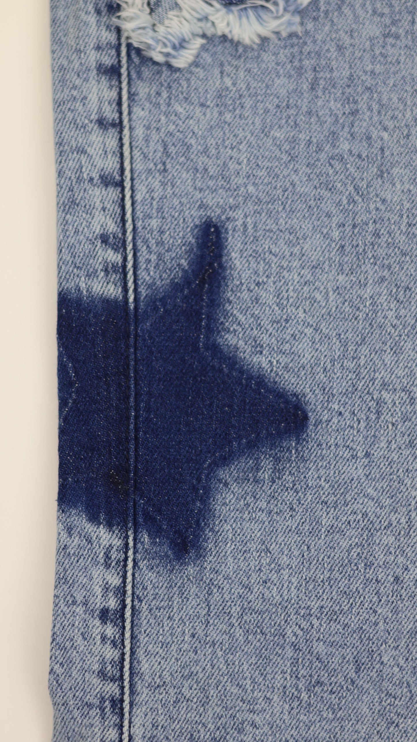 K18 Junior Girls’ Star Cut Flare Jeans LT Blue